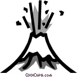 Volcano Clipart Black And White   Clipart Panda   Free Clipart Images
