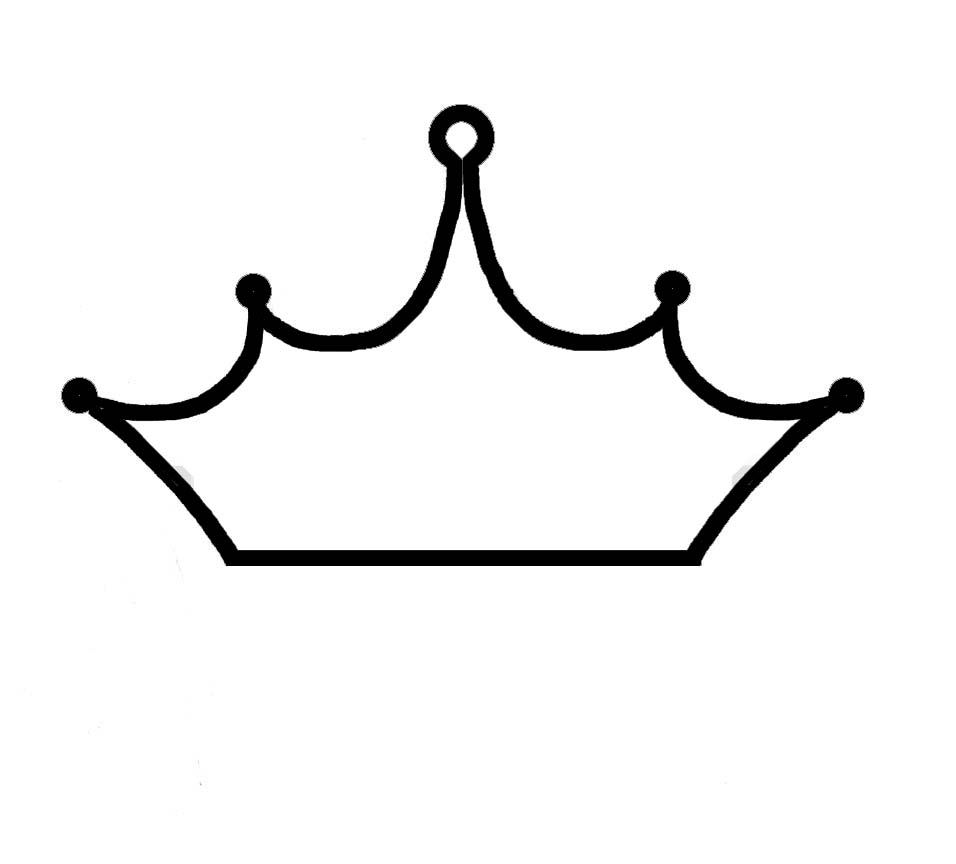 Princess Crown Clipart Black And White   Clipart Panda   Free Clipart