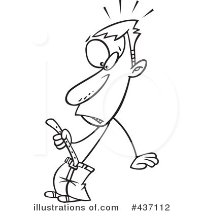Skinny Clipart  437112   Illustration By Ron Leishman