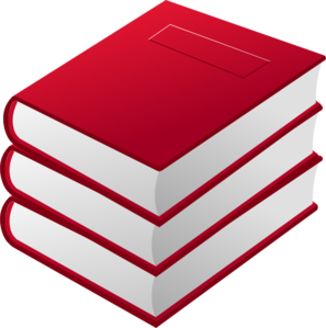 Stack Of Books Clipart Black And White Red Books Pile Clip Art