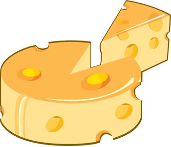 Sliced Cheese Clipart Slice Cheese