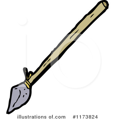 Spear Clipart  1173824 By Lineartestpilot   Royalty Free  Rf  Stock