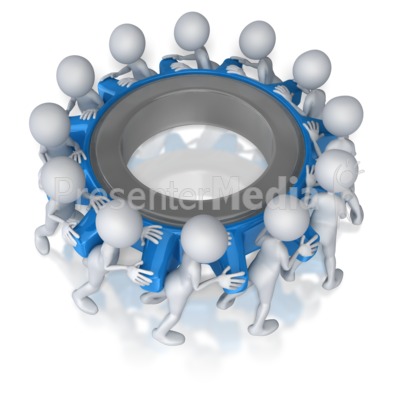 Figure Team Turning Gear   Science And Technology   Great Clipart    