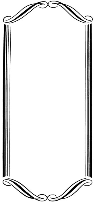 Simple Victorian Borders And Frames Victorian Clip Art
