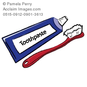     Toothbrush And Toothpaste Clipart   Toothbrush And Toothpaste Stock