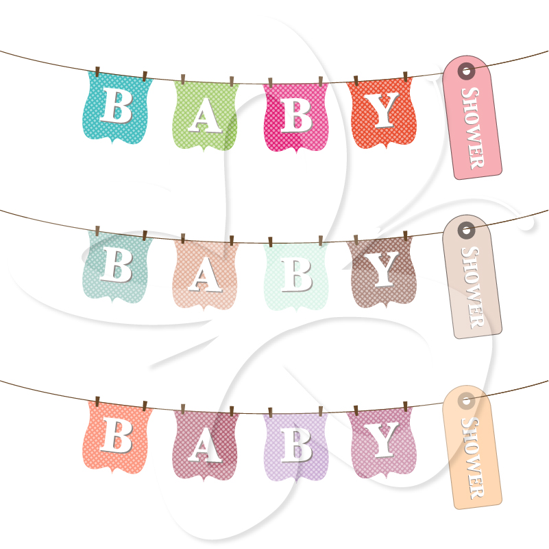 Baby Clothesline Clipart Baby Shower Wording Clothes
