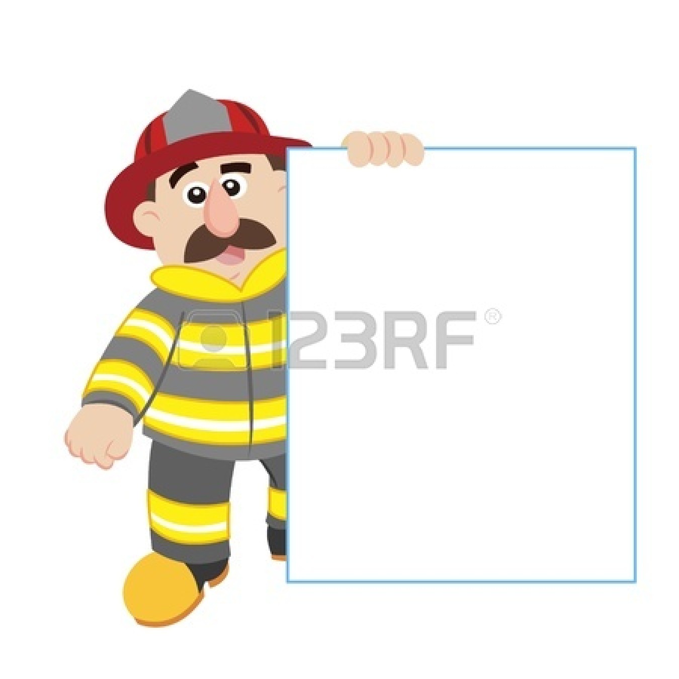 Firefighter Cartoon 17564912 An Illustration Of Cartoon Fireman Jpg