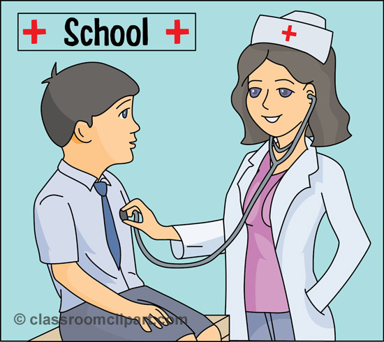 School   School Nurse 812   Classroom Clipart