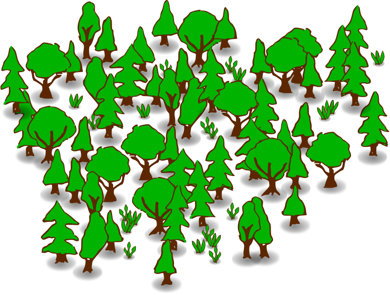 Forest Clip Art   Images   Free For Commercial Use