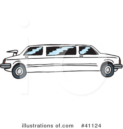 Limo Clipart  41124   Illustration By Dennis Holmes Designs