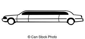 Limousine Illustrations And Clipart