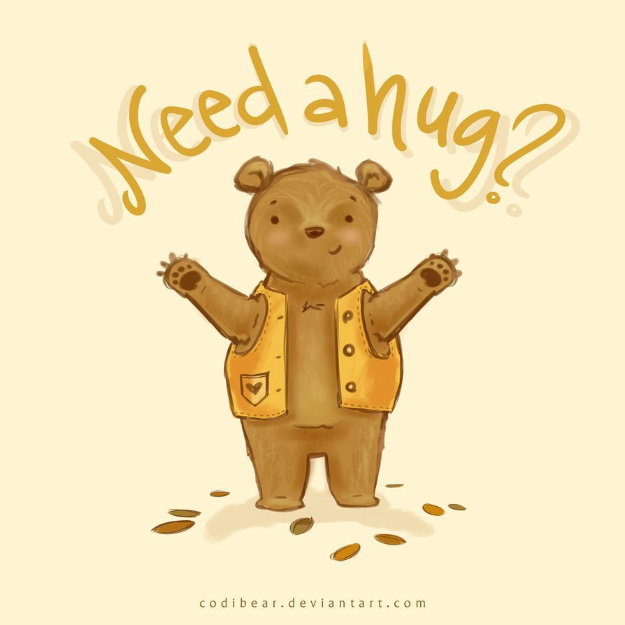 Need A Hug  By Codibear On Deviantart