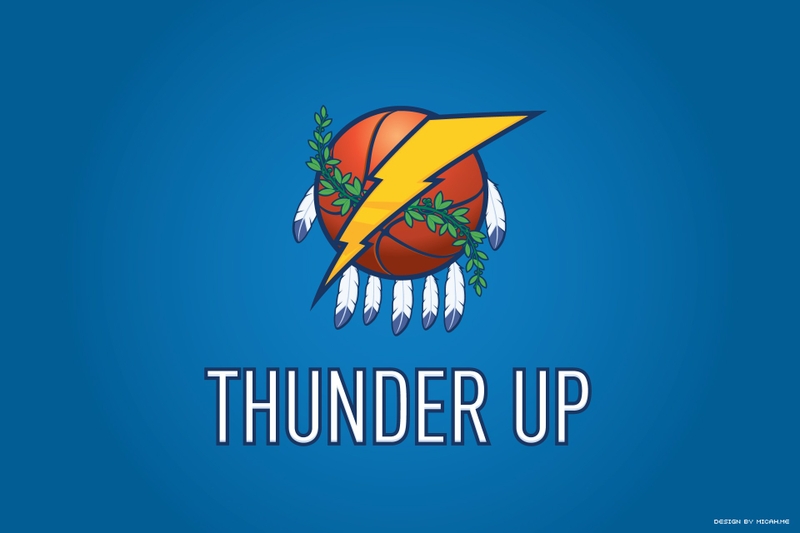 Oklahoma City Thunder Basketball Clip Art