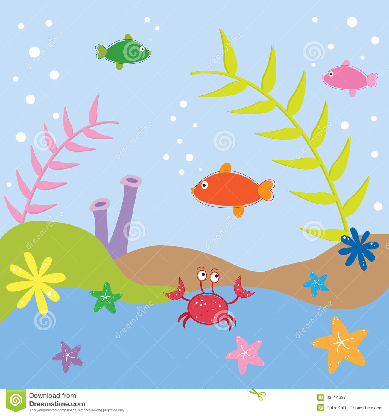 Under The Sea Ocean Fish