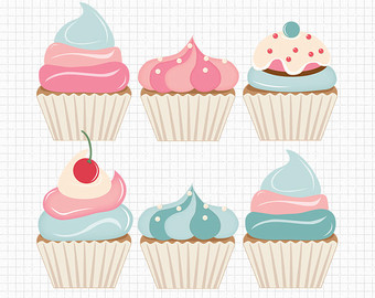 Light Pink Cupcake Clipart Images   Pictures   Becuo
