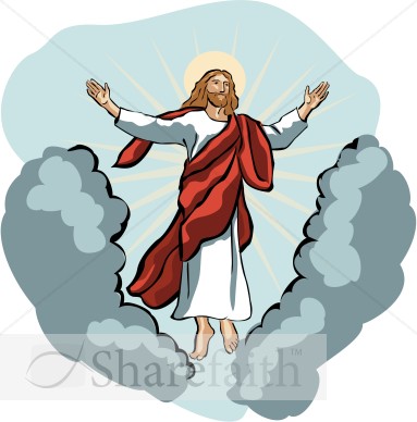 Christianity Clipart Jesus   Ascension Day Clipart