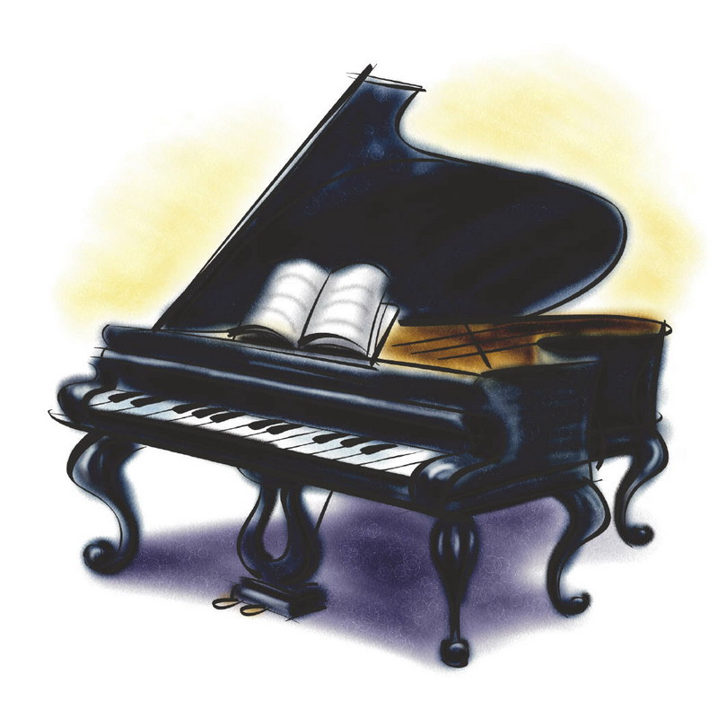 Galleries Music Clip Art Piano Clipart Playing Piano Cartoon
