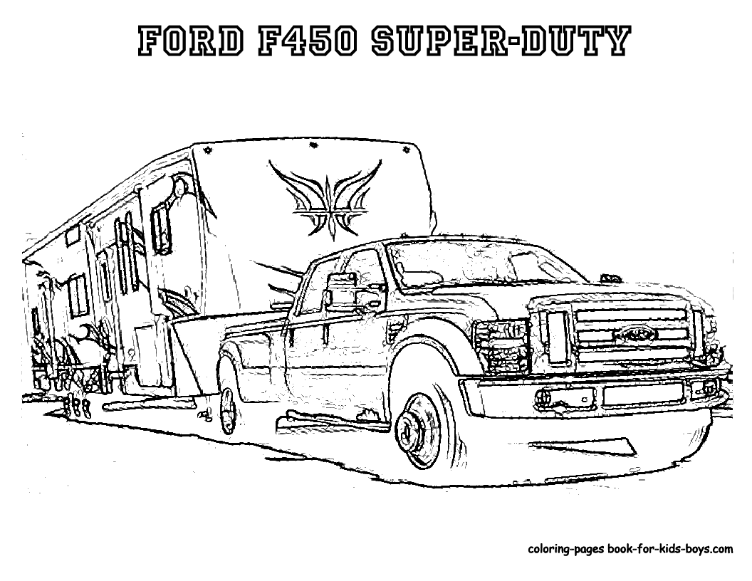 Pick Up Truck Coloring Page Truck Coloring Pages Of Big