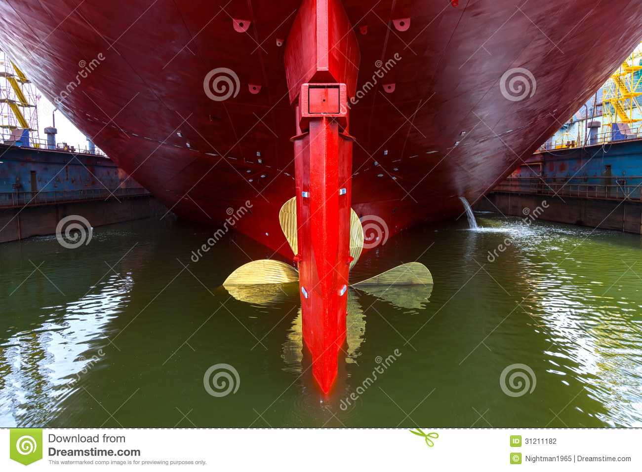 Ship Propeller Stock Photography   Image  31211182
