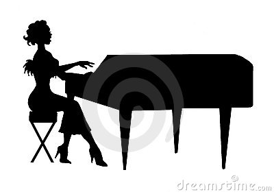 Women Playing The Grand Piano Stock Images   Image  2193244