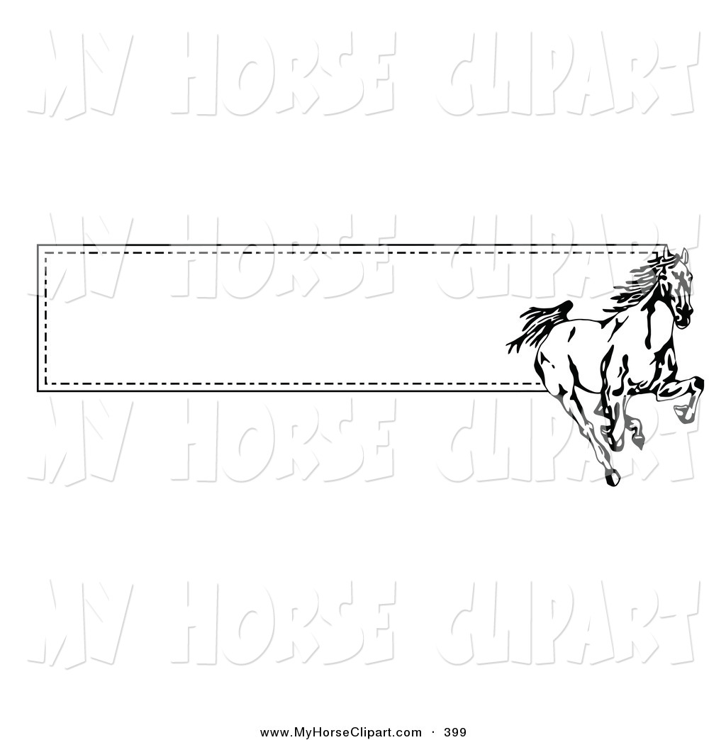 Black And White Drawing Of Racing Horses   Psdtemp Net