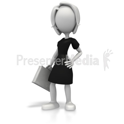 Business Woman Pose   Business And Finance   Great Clipart For