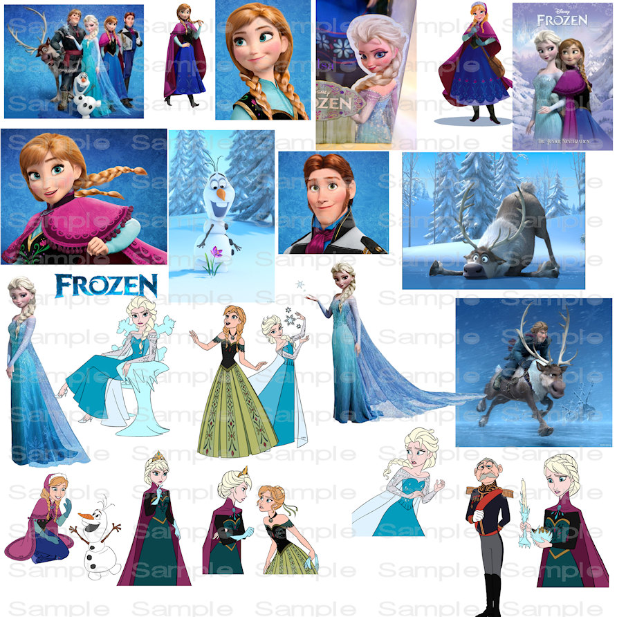 Disney Frozen 2nd Clip Art Clipart Resizeable By Tahdahstudio