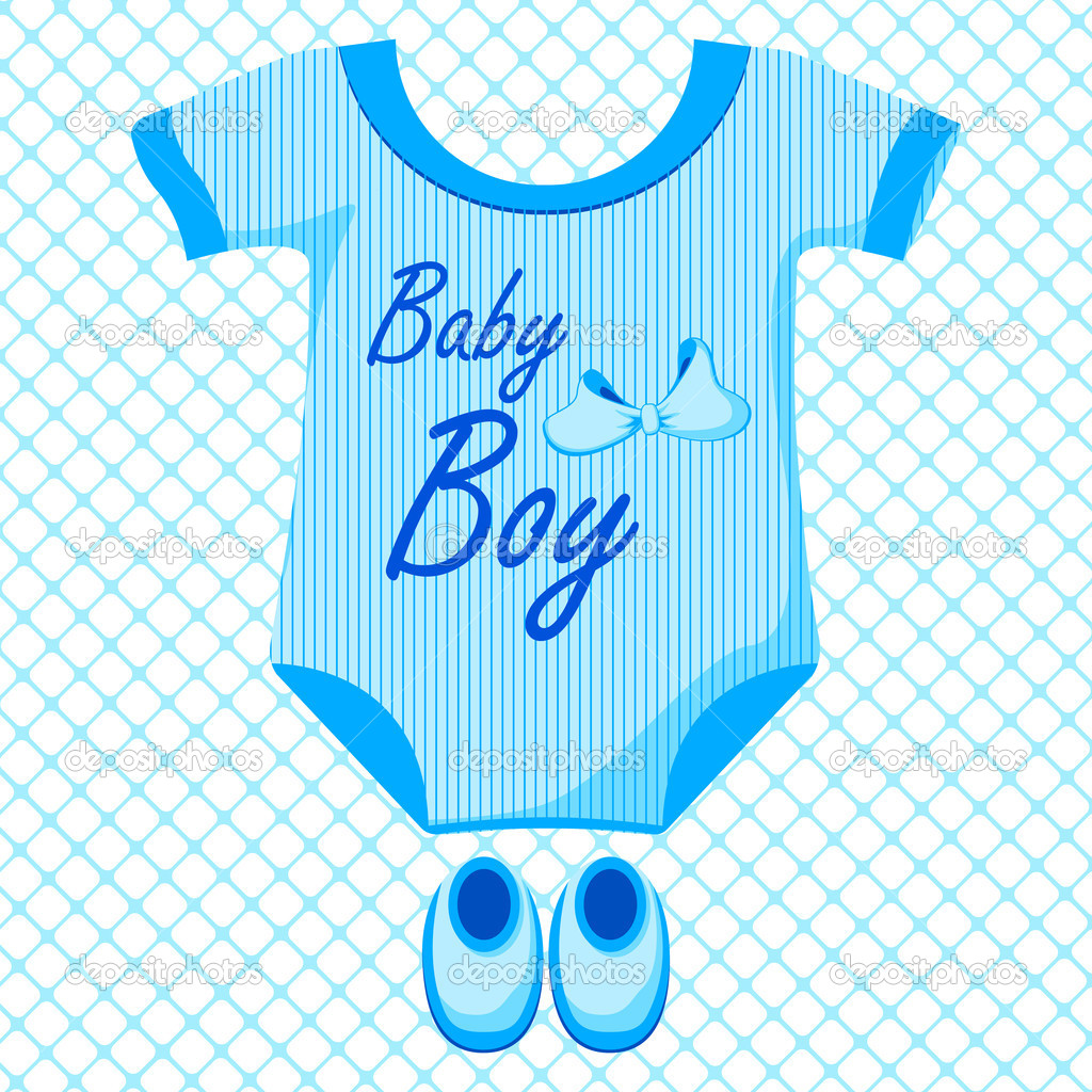 Baby Boy Clothes Clip Art