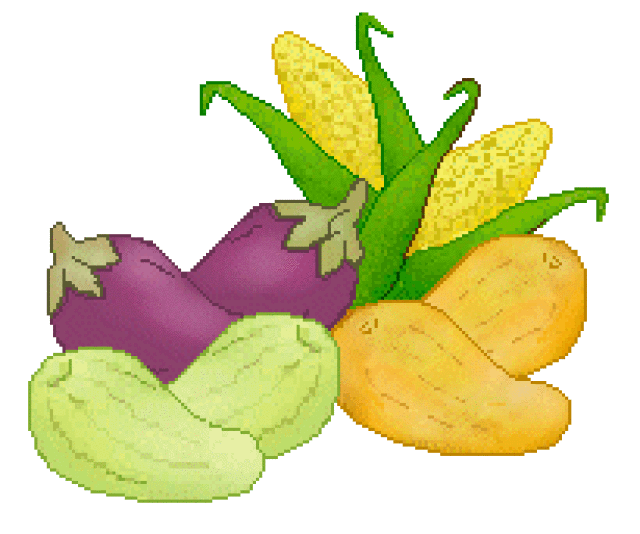 Eggplants And Corn Clip Art   Free Squash Eggplants And Corn Clip Art