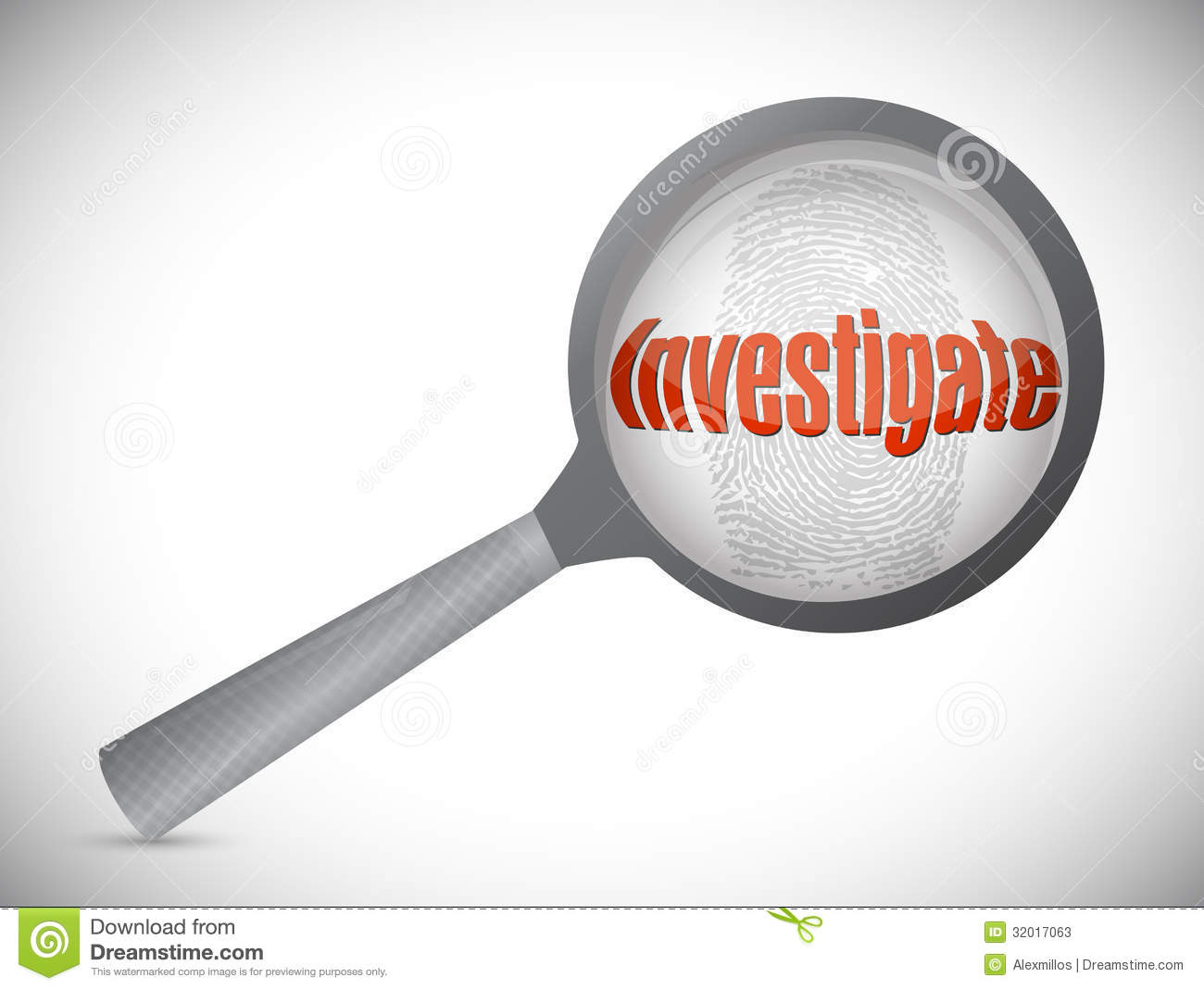 Investigation Under Search Illustration Stock Photos   Image