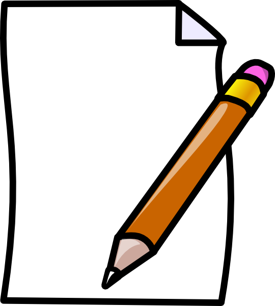 Paper Pencil Clip Art At Clker Com   Vector Clip Art Online Royalty