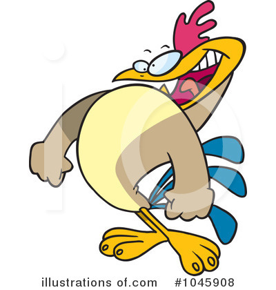 Royalty Free  Rf  Rooster Clipart Illustration By Ron Leishman   Stock