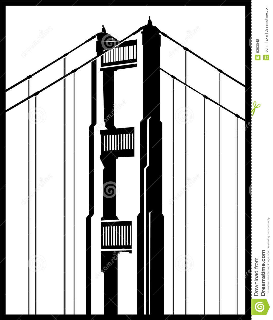 Golden Gate Bridge Black And White Clip Art Gate 20clipart 20black