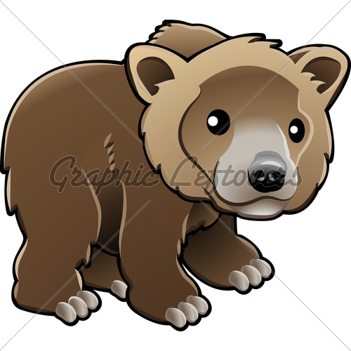 Grizzly Bear Cartoon Clip Art Pic  16