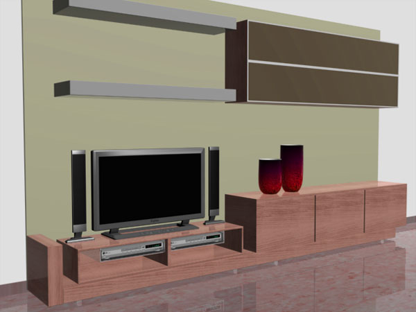 Living Room Furniture Recibidor Simple   3ds  3d Studio Max