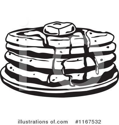 Pancakes Clipart  1167532   Illustration By Andy Nortnik