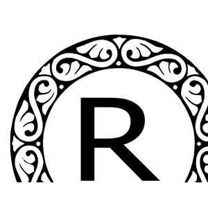 Letter R Monogram Clipart Cliparts Of Letter R Monogram Free Download