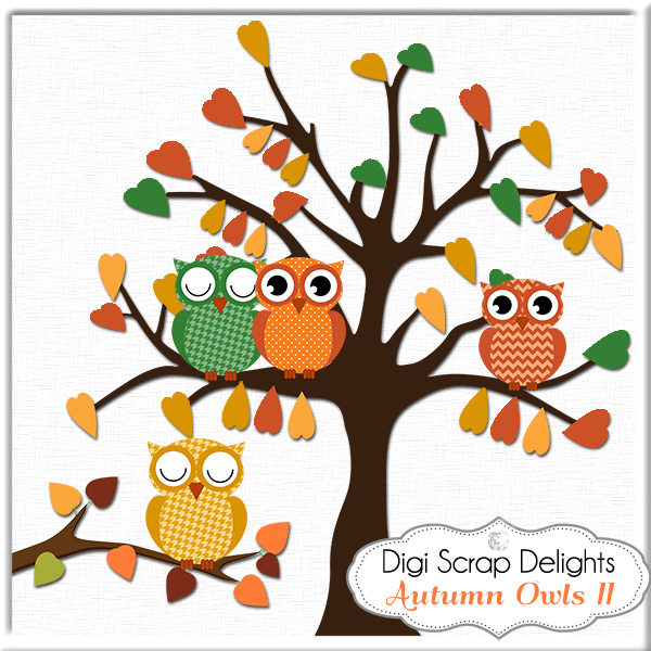 More Autumn Clip Art And Digital Papers