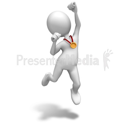 Winner Gold Medal   Sports And Recreation   Great Clipart For