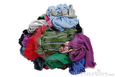 Pile Of Dirty Laundry Stock Photos   Image  13648363