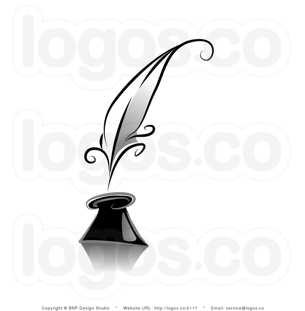 Pen Clipart Black And White Royalty Free Black And White Quill And Ink