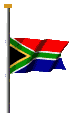 South African Flag At Half Mast South African Flag Clipart