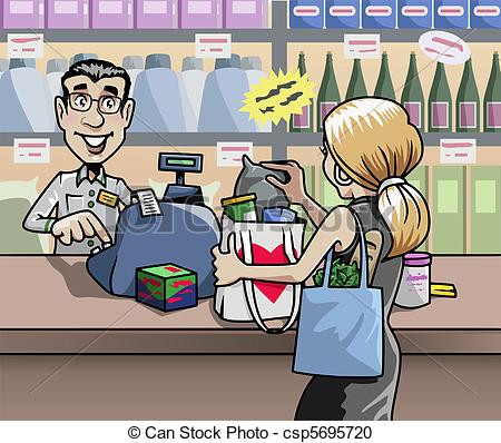 The Shop   Stock Illustration Royalty Free Illustrations Stock Clip