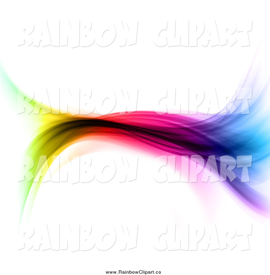 Larger Preview  Clip Art Of A Colorful Flowing Wave By Kj Pargeter