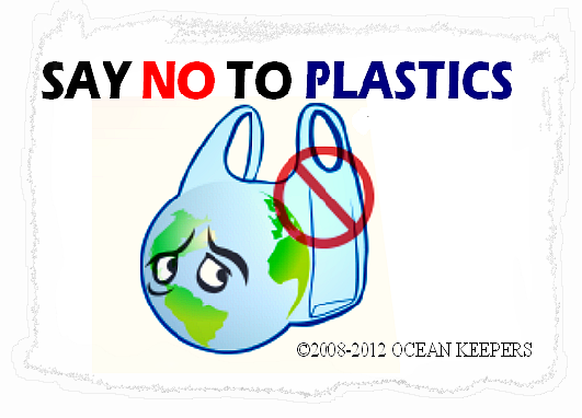Say No To Plastic Clipart
