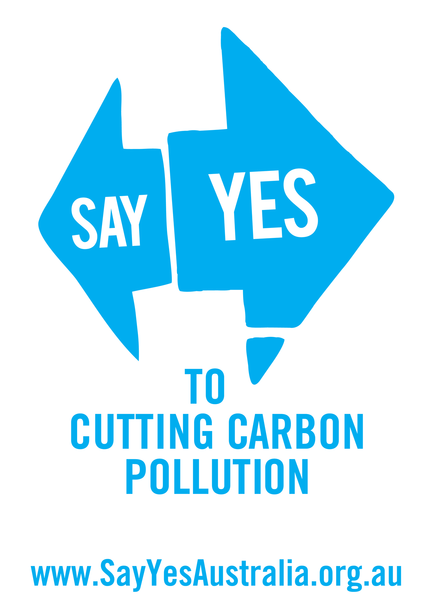 Say Yes To Cutting Carbon Pollution Poster