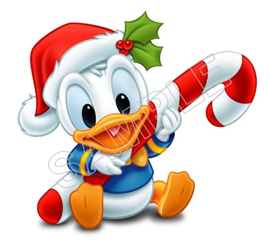 Donald Duck Baby Christmas T Shirt Iron On Transfer Decal  6 Donald