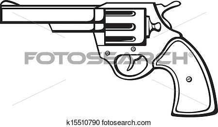 Clipart   Handgun  Fotosearch   Search Clip Art Illustration Murals
