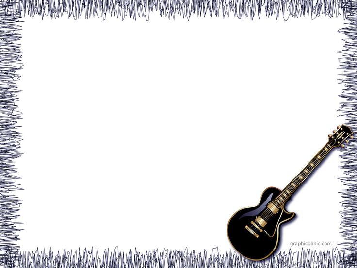 Guitar Powerpoint Background   Powerpoint Background   Templates