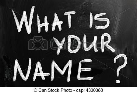 Stock Photo   Whats Your Name   Stock Image Images Royalty Free